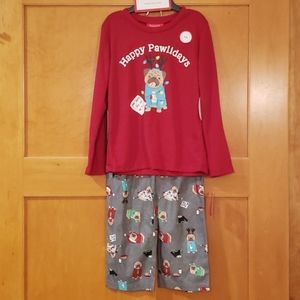 Macy's Kid's Christmas Pug Pajamas